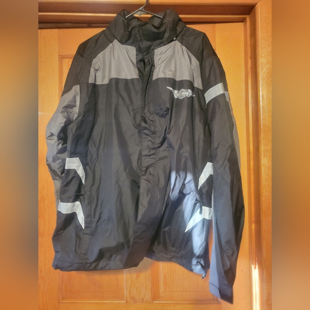 Men's Harley-Davidson jacket and pants rain gear